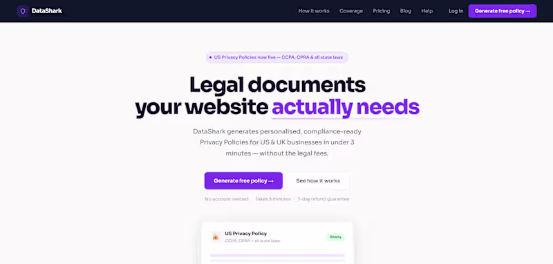 Cover image for TheDataShark.com — Built a SaaS in 4 Days with Claude Code