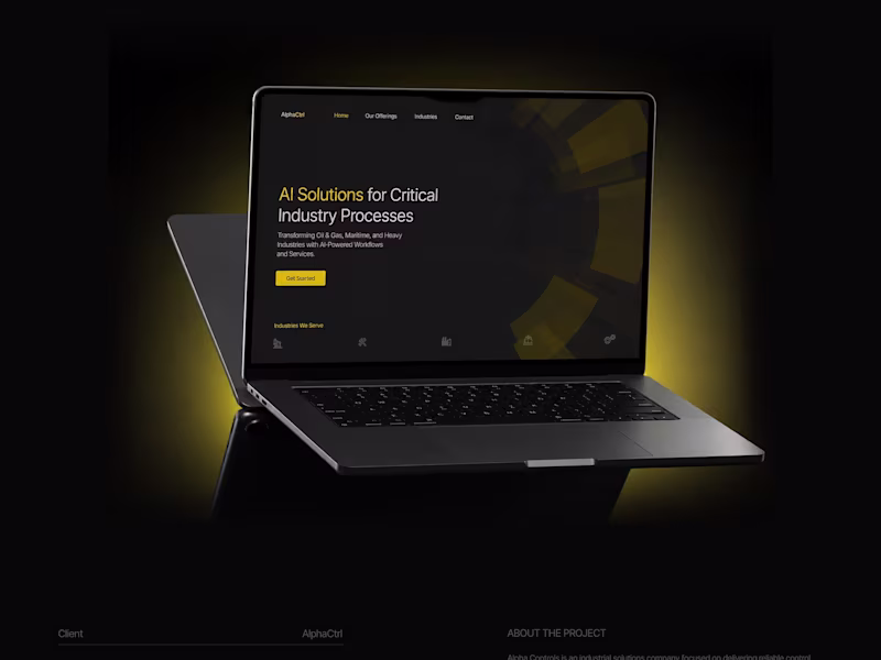 Cover image for AlphaCtrl | Complete Brand Identity
