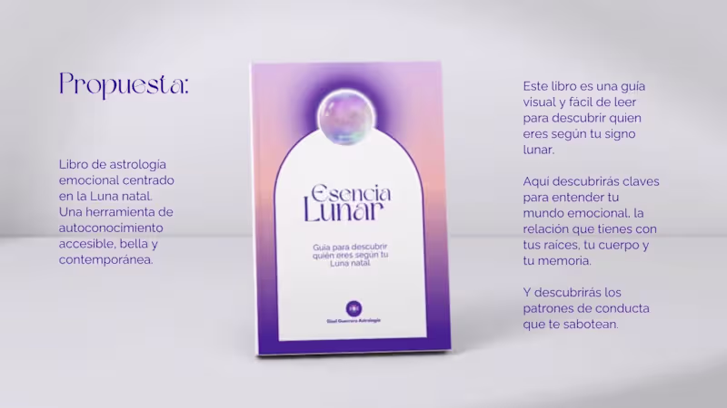 Cover image for Esencia Lunar — Editorial Pitch & Book Design