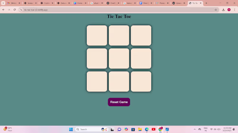 Cover image for Tic-Tac-Toe