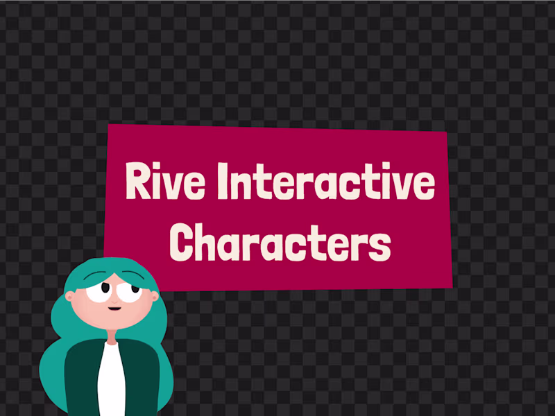 Cover image for Rive Interactive Characters