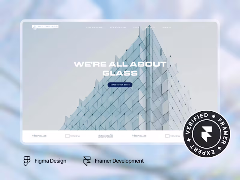 Cover image for Framer Landing Page (Design & Development) ✨✨