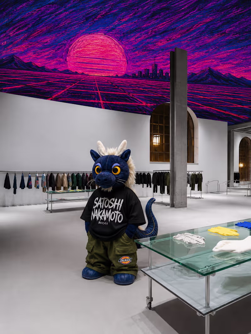 Cover image for Niko goes gallery. Our denim