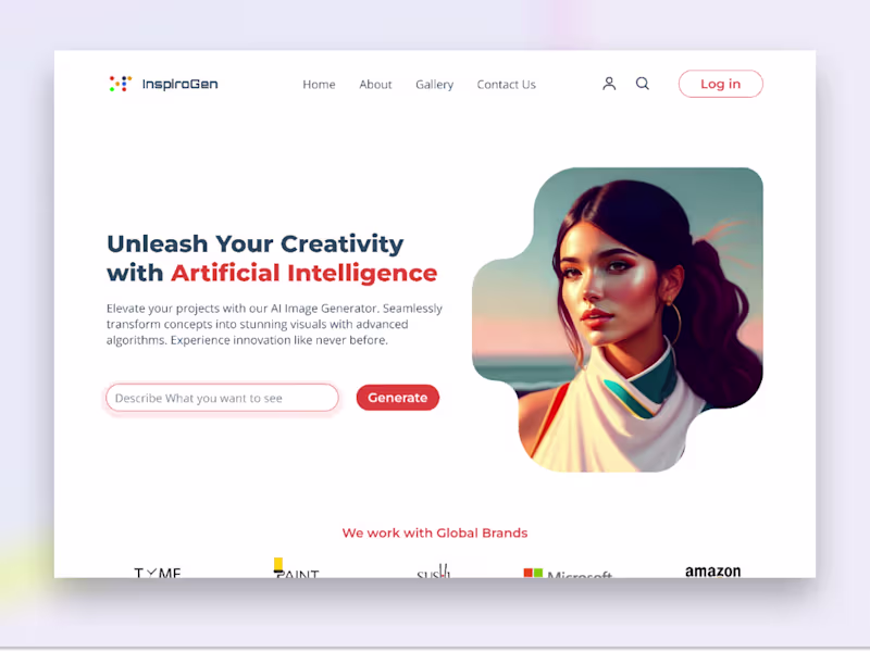 Cover image for InspiroGen Website Design and Development