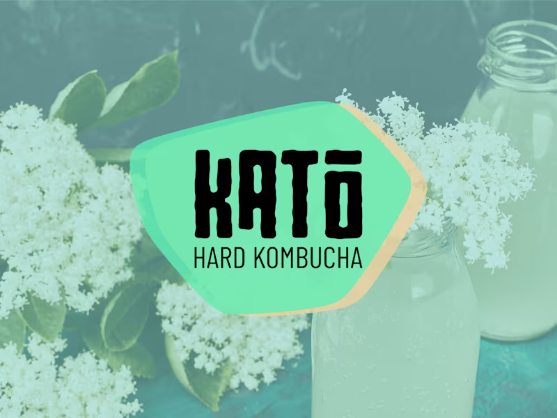Cover image for Katō Hard Kombucha | Brand