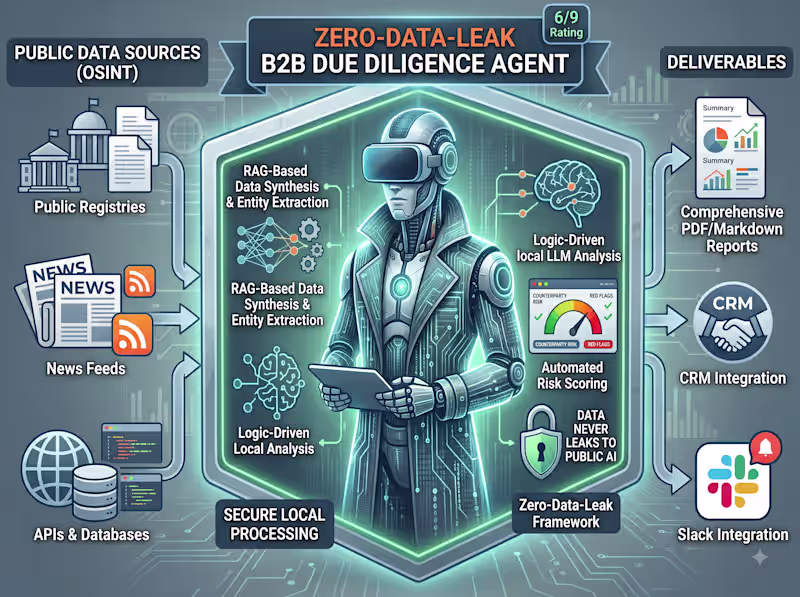Cover image for Autonomous OSINT & Counterparty Risk Assessment