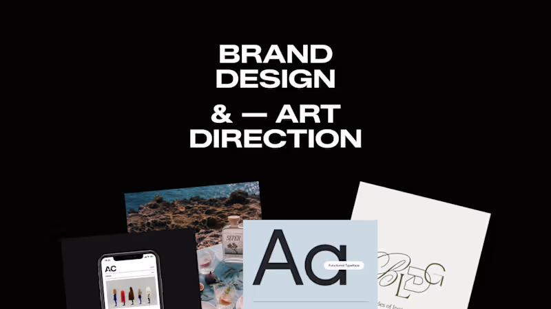Cover image for Visual Brand Identity & Design System