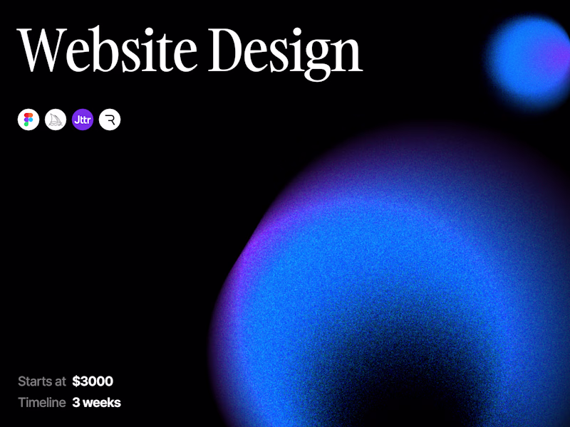Cover image for Website Design (Figma)