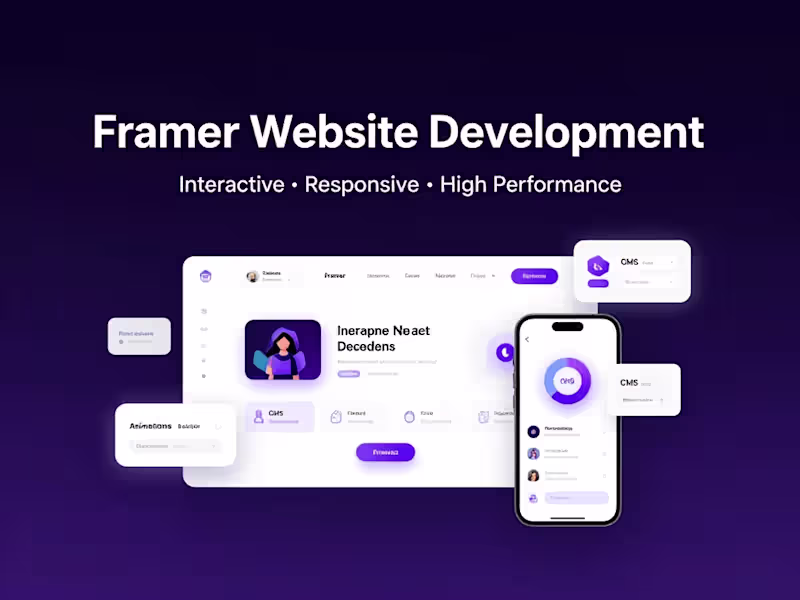 Cover image for Framer Website Development