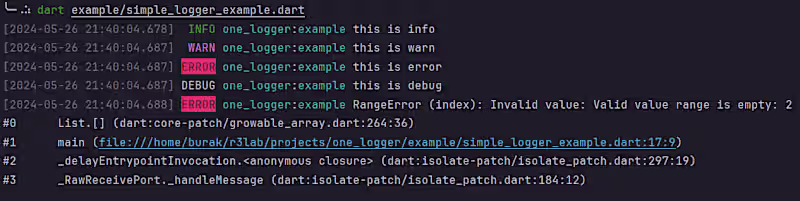 Cover image for Logger for Dart