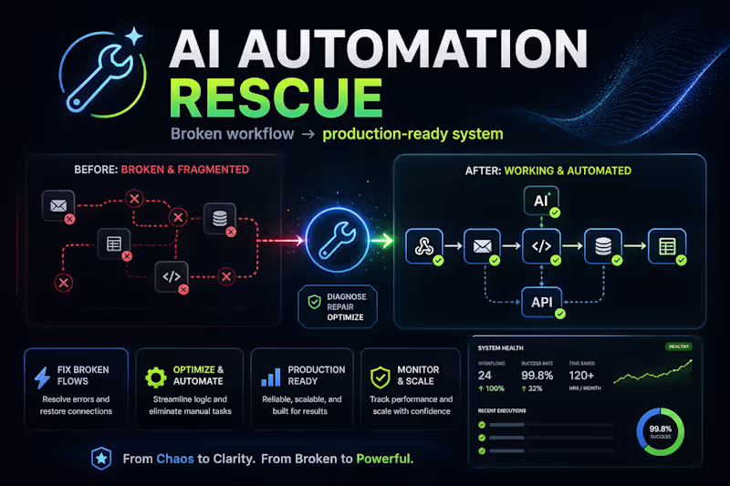 Cover image for AI Automation Rescue