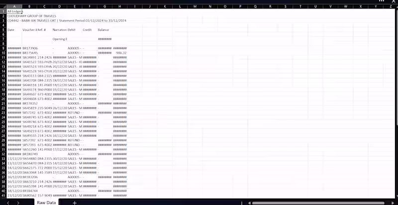 Cover image for Interactive Excel Dashboard for Babri Air Travel Agency