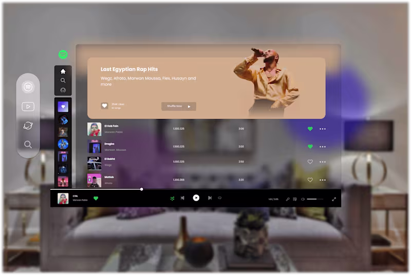 Cover image for Spotify Visual Ui