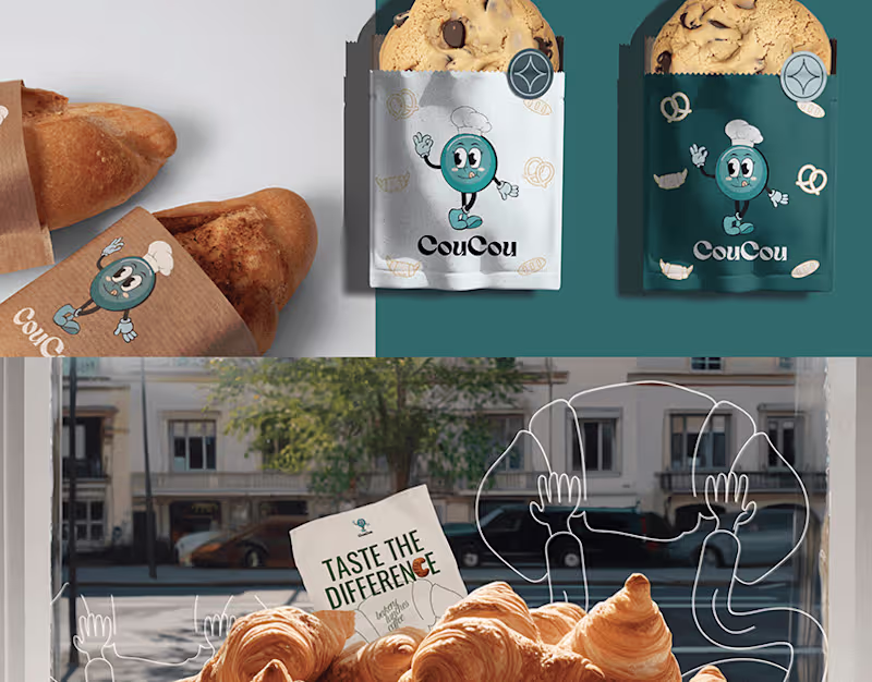 Cover image for Coucou, A Patisserie Brand Identity