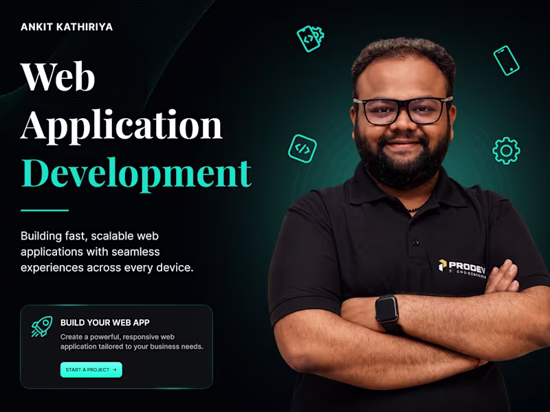 Cover image for Web App Development | Full Stake Development