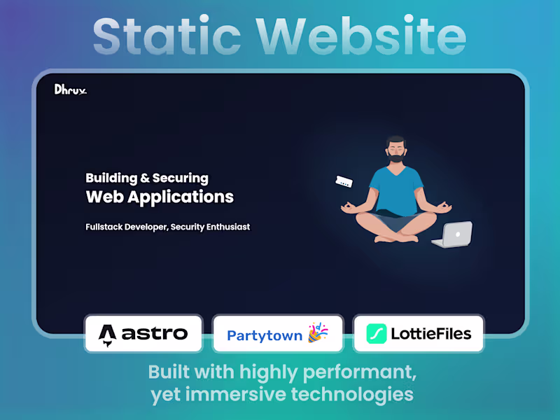 Cover image for Personal Website