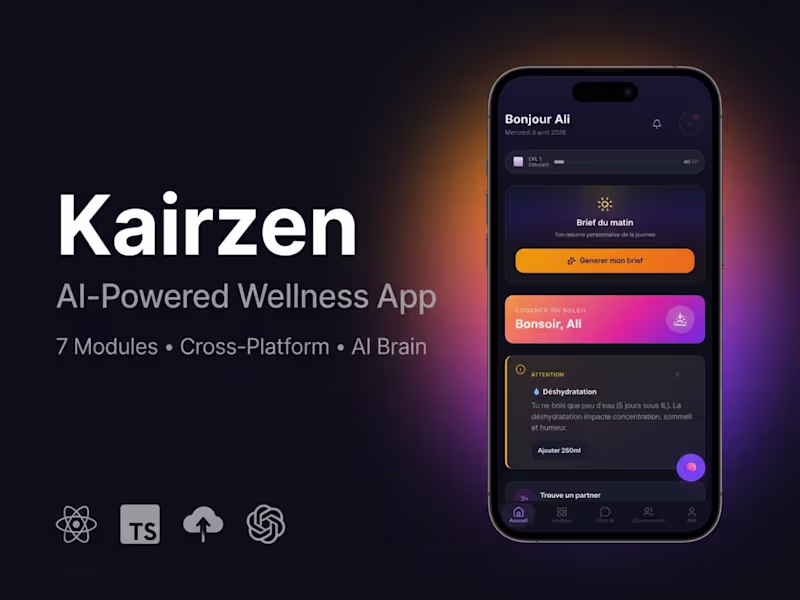 Cover image for Title : AI Wellness App