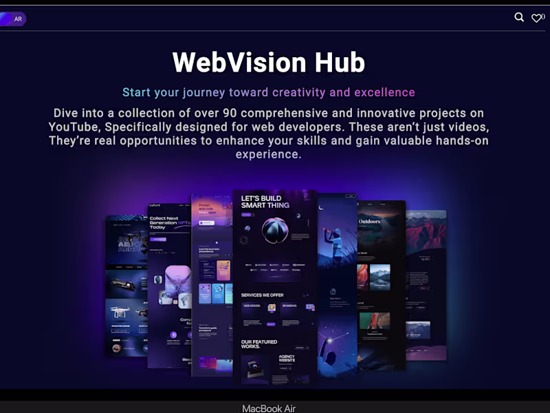 Cover image for Web Vision Hub