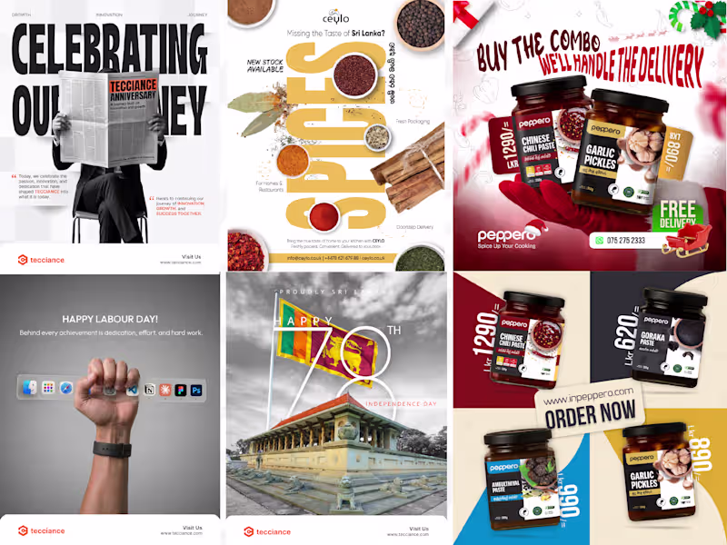 Cover image for Social Media Post Design for Brands