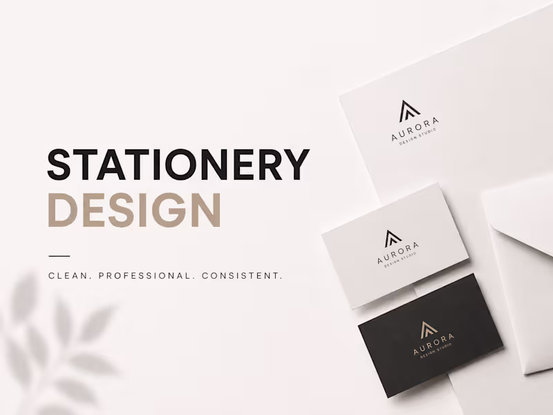 Cover image for Stationery Design