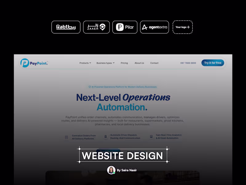 Cover image for Website Design 