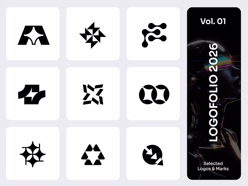 Cover image for LOGOFOLIO 2026 | Vol. 01 - Selected Logos & marks
