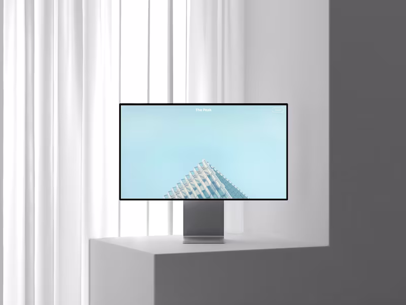 Cover image for The Peak - Web-Design on Framer