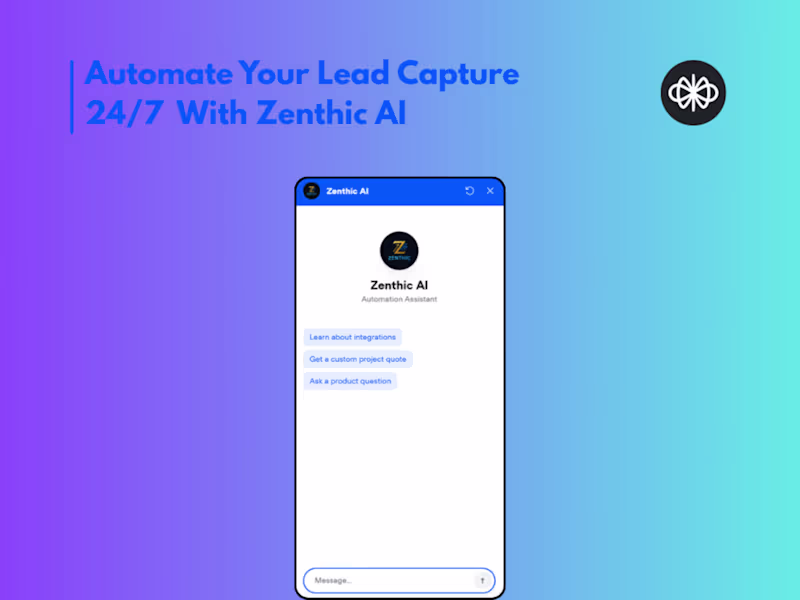 Cover image for Automated lead-capture system combining an
