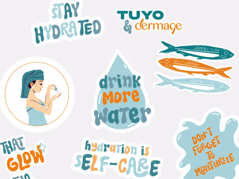 Cover image for Stickers | Tuyo + Dermage
