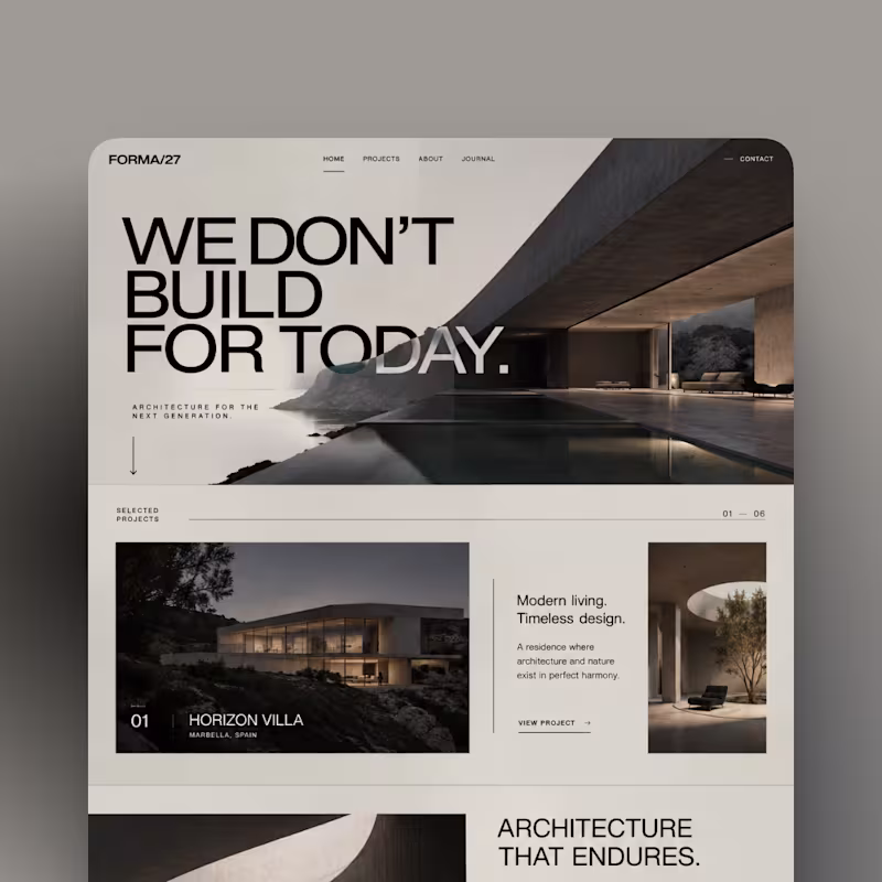 Cover image for Clean,Modern and user-friendly landing page