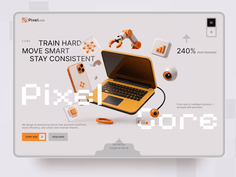 Cover image for Pixelcore — AI & Technology