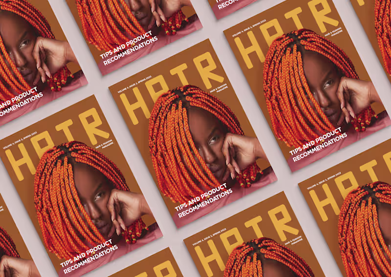Cover image for Hair Magazine 
