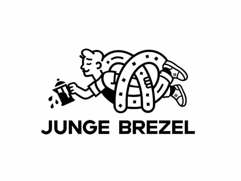 Cover image for Junge Brezel: Modern German Bakery Branding