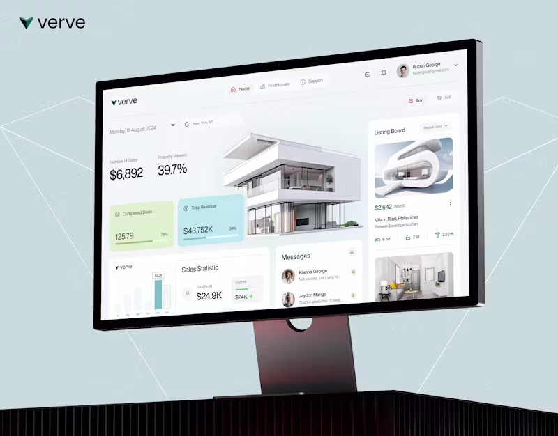 Cover image for Verve | Find and Manage Modern Houses