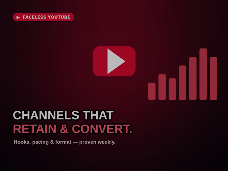 Cover image for Faceless YouTube Video Production