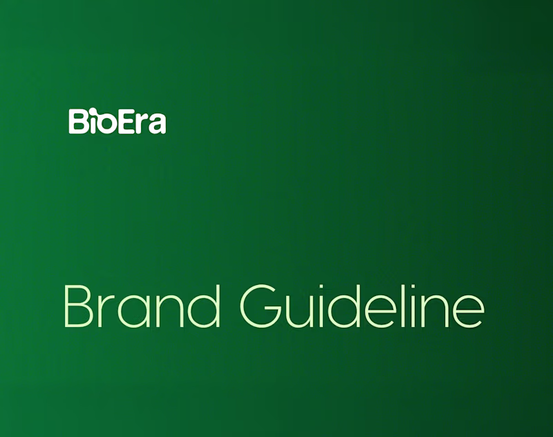 Cover image for BIOERA BRAND GUIDELINE