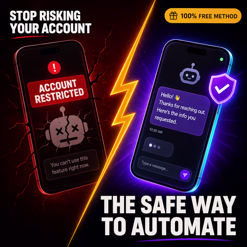 Cover image for A while back I asked here: are you automating your DMs, and ...