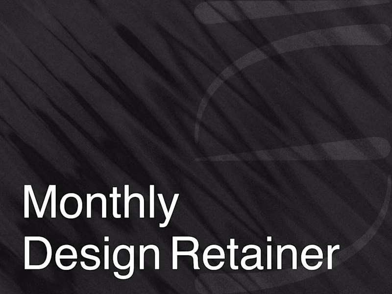 Cover image for Monthly Design Retainer