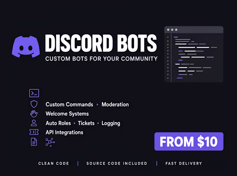 Cover image for Discord Bots for Private Communities