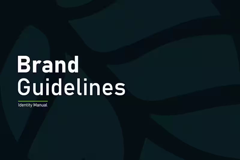 Cover image for SENSPOT - Brand Guidelines