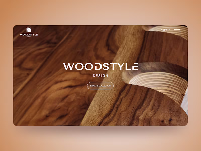 Cover image for Woodstyle Design — E-commerce Website