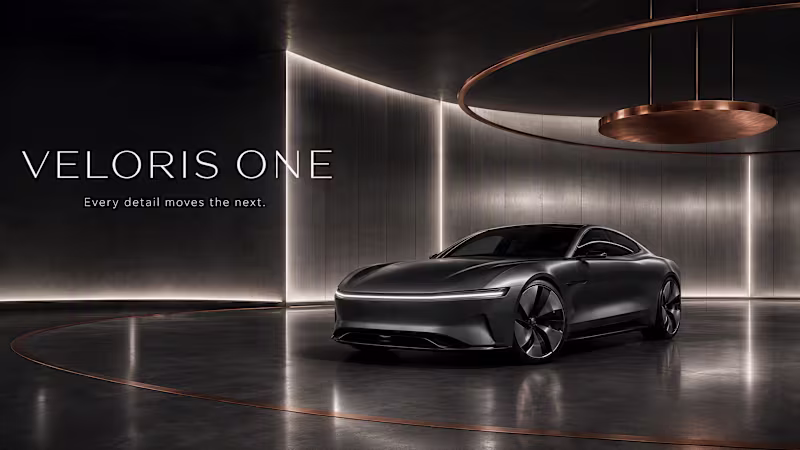 Cover image for VELORIS ONE — A 50-second