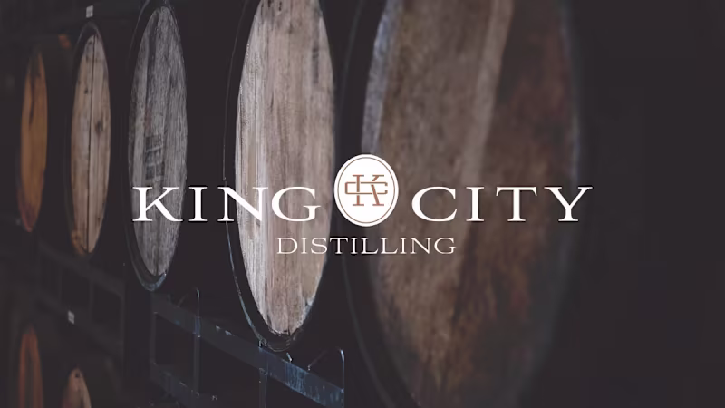 Cover image for King City Distilling Logo