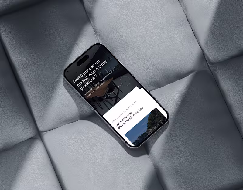 Cover image for Site vitrine conciergerie de luxe - eos-conciergerie.fr