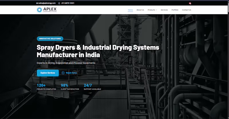 Cover image for High-performance corporate B2B engineering platform