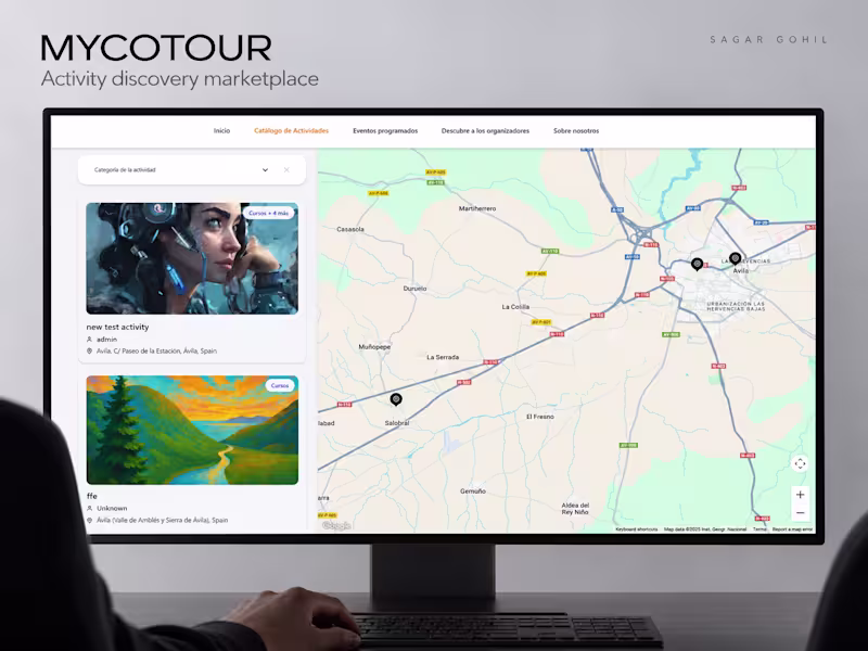 Cover image for MYCOTOUR | Map-Based Activities & Events Platform