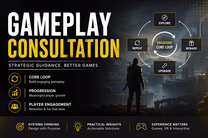 Cover image for Building a game is not