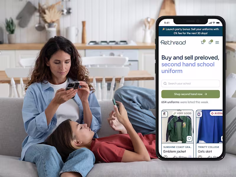 Cover image for Rethread | E-commerce Website Design