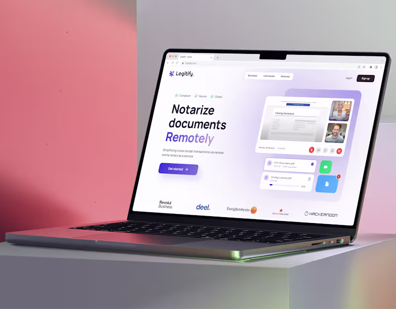 Cover image for Legitify: UI/UX Design
