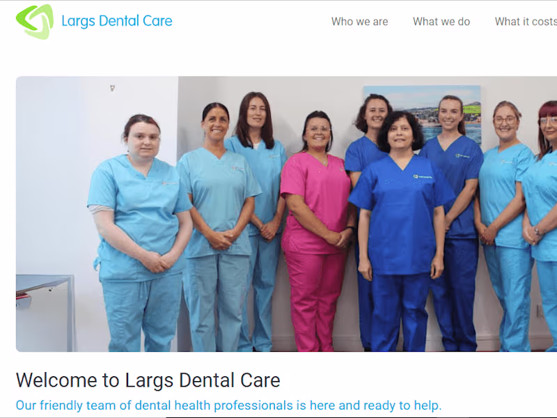 Cover image for Largs Dental Care
